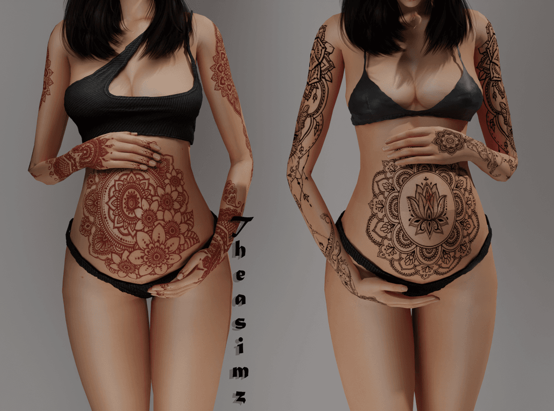 Галерея мода Тату Indian mehendi tattoos I #2